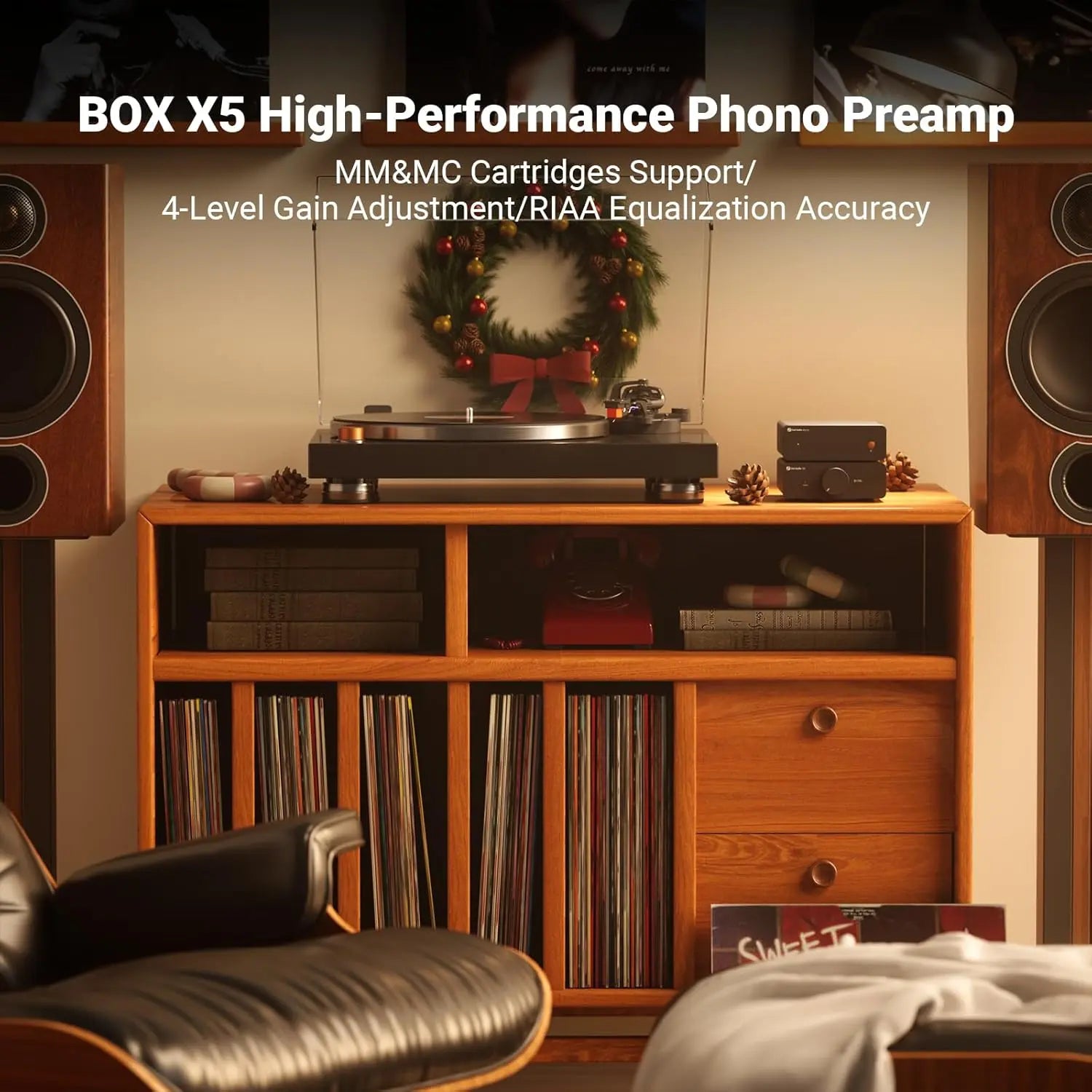 X5 Phono Preamplifier - Fosi Audio - Let there be...