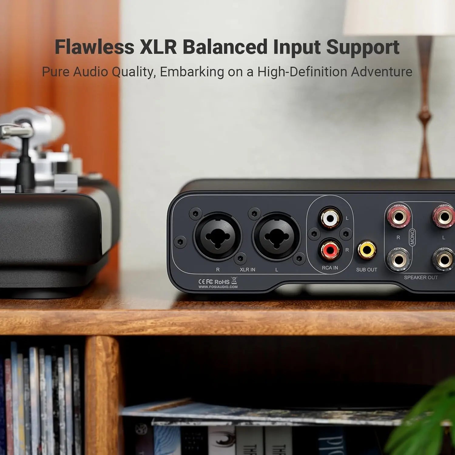 ZA3 Balanced Stereo Amplifier - Fosi Audio - Let there be...